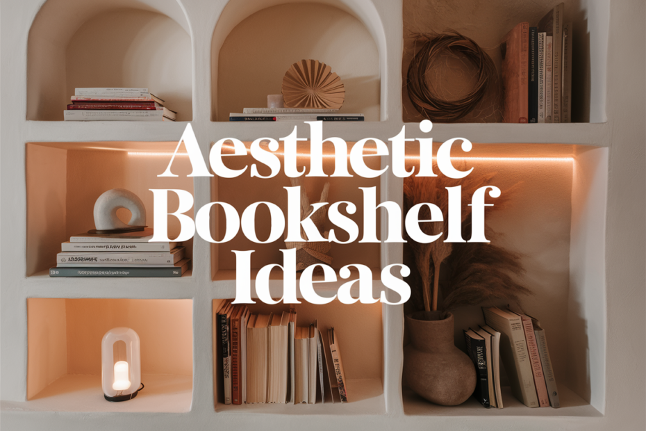 Aesthetic Bookshelf Ideas