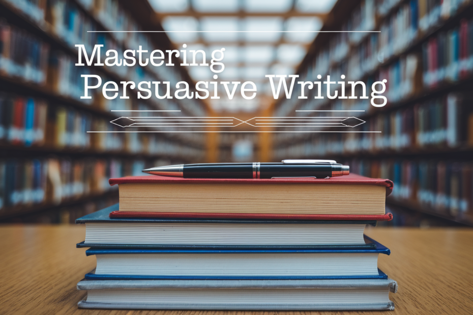 Mastering Persuasive Writing: Techniques to Influence and Inspire